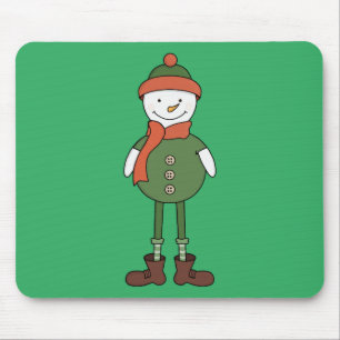 Cool Snowman Muismat