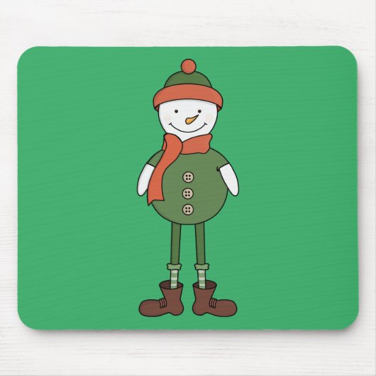 Cool Snowman Muismat (Voorkant)