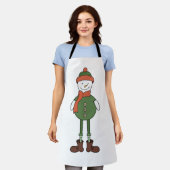 Cool Snowman Schort (Gedragen)