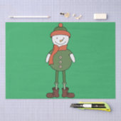 Cool Snowman Tissuepapier (Craft)