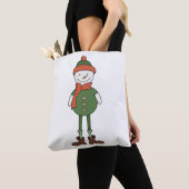 Cool Snowman Tote Bag (Dichtbij)