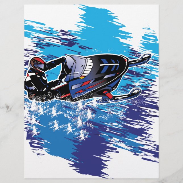 Cool Snowmobiler (Voorkant)
