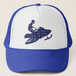 Cool Snowmobiler Trucker Pet