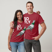 Cool So Fly Grappige duif fluisteraars Pet Bird T-shirt (Unisex)