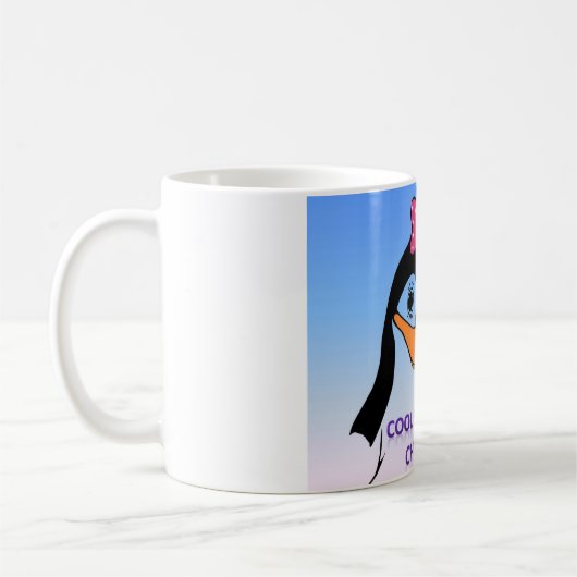 Cool Sober Chick Coffee Mok (Links)