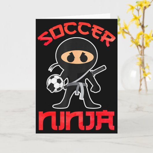 Cool Soccer Art For Men Boys Kid Soccer Lovers Soc Kaart (Gele Bloem)
