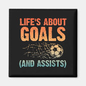 Cool Soccer Art For Men Women Soccer Lovers Soccer Magneet (Voorkant)