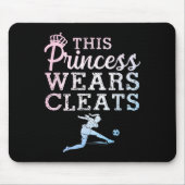 Cool Soccer Art For Women Teen Girls Goalie Soccer Muismat (Voorkant)