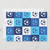 COOL SOCCER Bar Bat Mitzvah Uitnodiging (Achterkant)