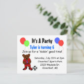 Cool Soccer Birthday Kaart (Staand voorkant)