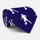 Cool Soccer Football Player Patroon | Sport Stropdas (Opgerold)