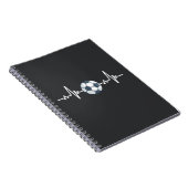 Cool Soccer Gifts Sportspeler Team Keepsake Notitieboek (Rechterzijde)