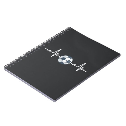 Cool Soccer Gifts Sportspeler Team Keepsake Notitieboek (Linkerzijde)