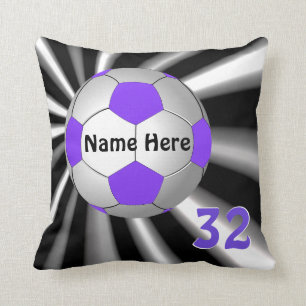 Cool Soccer Pillow met Jouw naam, Jersey NUMBER Kussen
