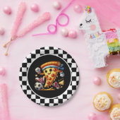 Cool Soccer Pizza Party Papieren Bordje (Feest)