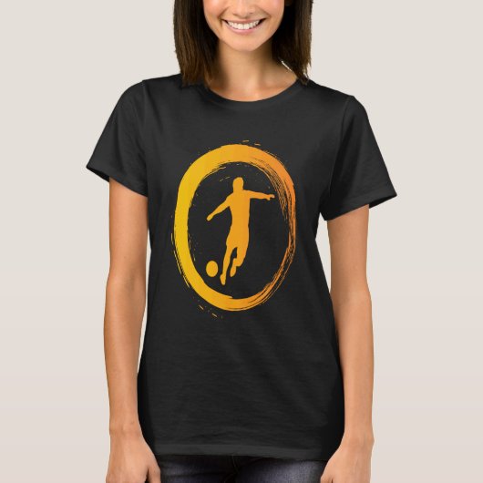 Cool soccer sports and hobby t-shirt (Voorkant)