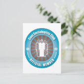 Cool Sociologists Club Briefkaart (Staand voorkant)