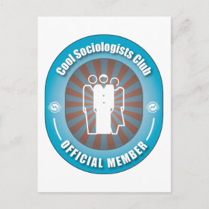 Cool Sociologists Club Briefkaart