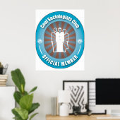 Cool Sociologists Club Poster (Thuiskantoor)