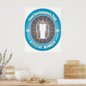 Cool Sociologists Club Poster (Keuken)