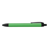Cool Solid Green Zwarte Inkt Pen (Bovenkant)