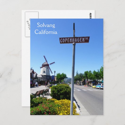 Cool Solvang Briefkaart! Briefkaart (Voorkant / Achterkant)
