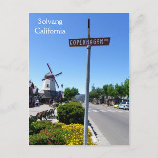 Cool Solvang Briefkaart! Briefkaart