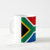 Cool South Africa Flag Koffiemok (Voorkant links)