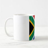 Cool South Africa Flag Koffiemok (Links)