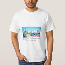 Cool SOUTH BEACH, MIAMI, FLORIDA T-shirt