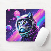 Cool Space Cat – Muismat (Met muis)