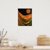 Cool space poster, sci-fi poster (Keuken)