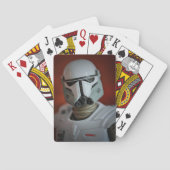 Cool Space Sci-Fi Speelgoed-fotografie Pokerkaarten (Achterkant)