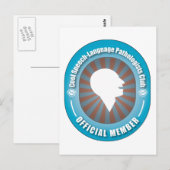 Cool Speech Language Pathologists Club Briefkaart (Voorkant / Achterkant)