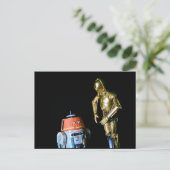 Cool Speelgoed Fotografierobot Feestdagenkaart (Staand voorkant)