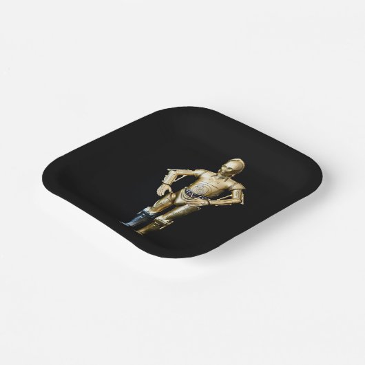 Cool Speelgoed Photography Droid Papieren Bordje (Gebogen)