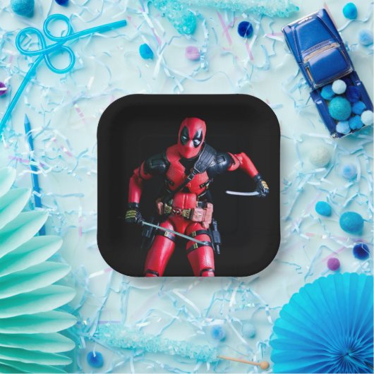 Cool Speelgoed Photography Superhero Papieren Bordje (Feest)