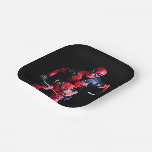 Cool Speelgoed Photography Superhero Papieren Bordje (Gebogen)