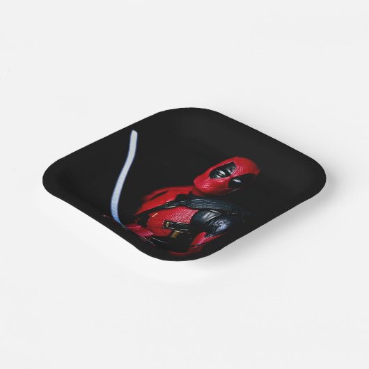 Cool Speelgoed Photography Superhero Papieren Bordje (Gebogen)