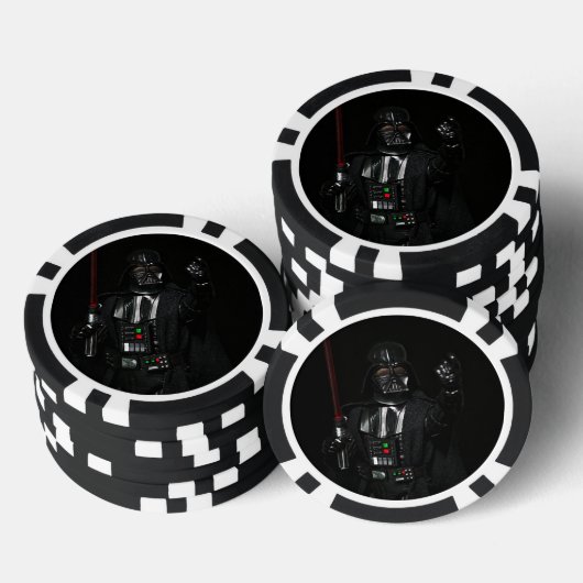 Cool Speelgoed Photography Villian Poker Chips (Opstapeling)
