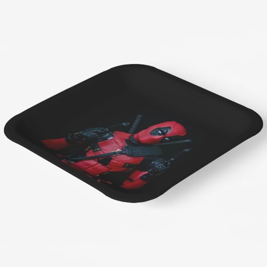 Cool Speelgoed Super Hero Papieren Bordje (Gebogen)