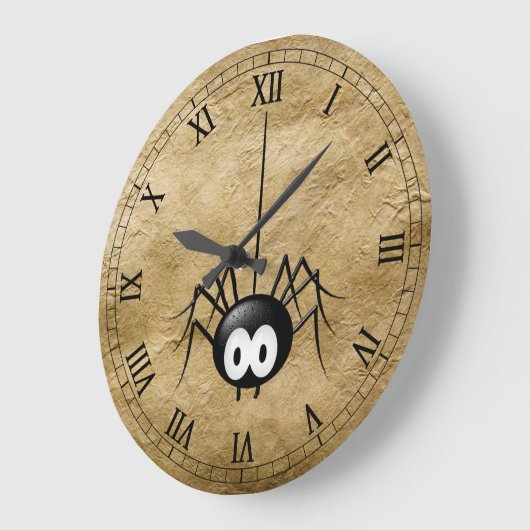 Cool Spider Clock! Grote Klok (Hoek)