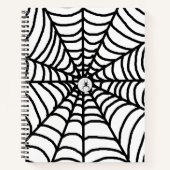 Cool Spider Web Spiral Notitieboek (Voorkant)