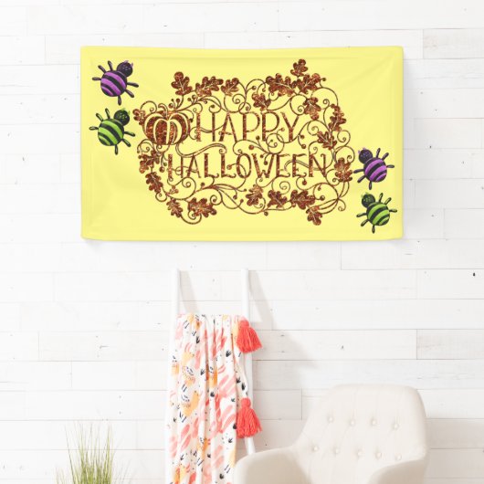 Cool Spiders Halloween Decorations Halloween Party Spandoek (Insitu)
