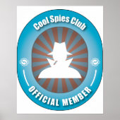 Cool Spies Club Poster (Voorkant)