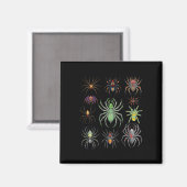 Cool spin voor mannen Tarantula Arachnid spide Magneet (Voorkant / Achterkant)