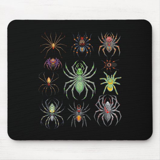Cool spin voor mannen Tarantula Arachnid spide Muismat (Voorkant)