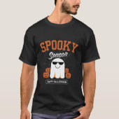 Cool Spooky Season Ghost Halloween T-shirt (Voorkant)