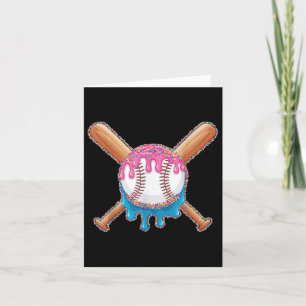 Cool Sport Baseball Home Bord Drip met Sprinkles Kaart