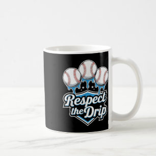 Cool Sport Baseball Home Bord Drip met Sprinkles Koffiemok